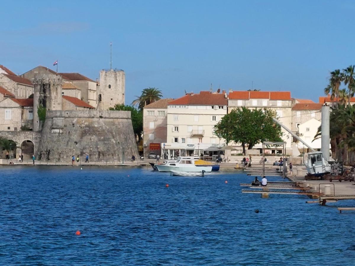 Apartment Pomirenja Korčula Exteriör bild